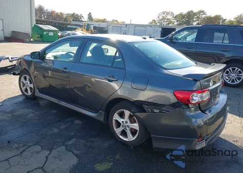 2011 Toyota Corolla S from USA, damaged, VIN 2T1BU4EE5BC648385